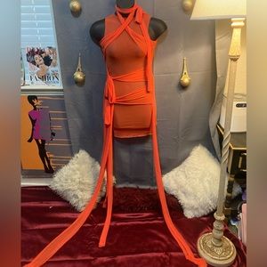 I’m selling beautiful see through dresses with three different colors size L/XL